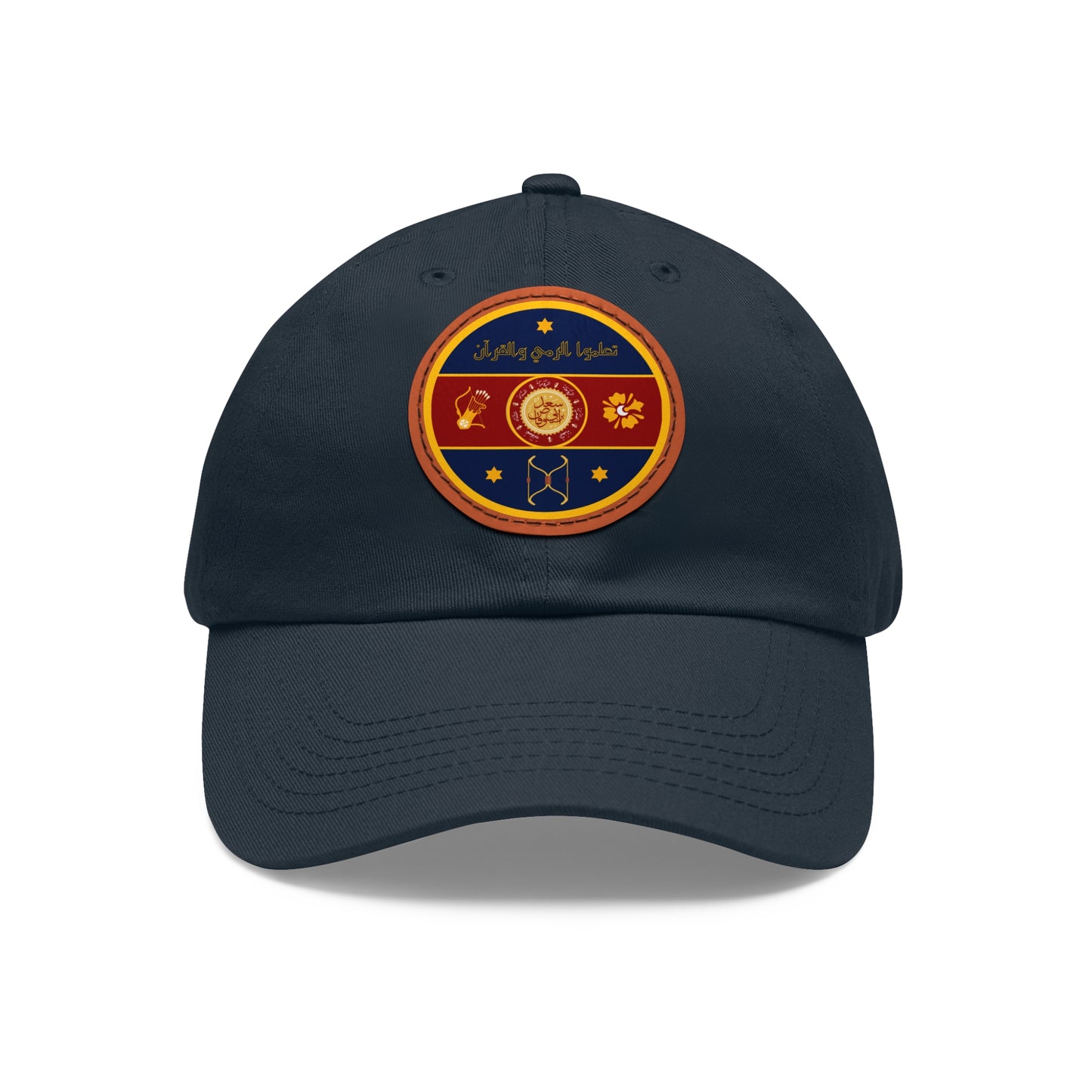 FEAC EMBLEM - Dad Hat with Leather Patch (Round)