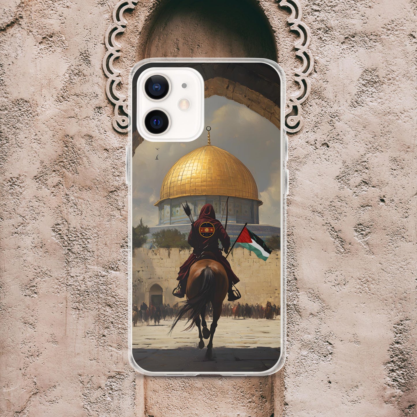 Horse Archer at the Dome - Clear Case for iPhone®