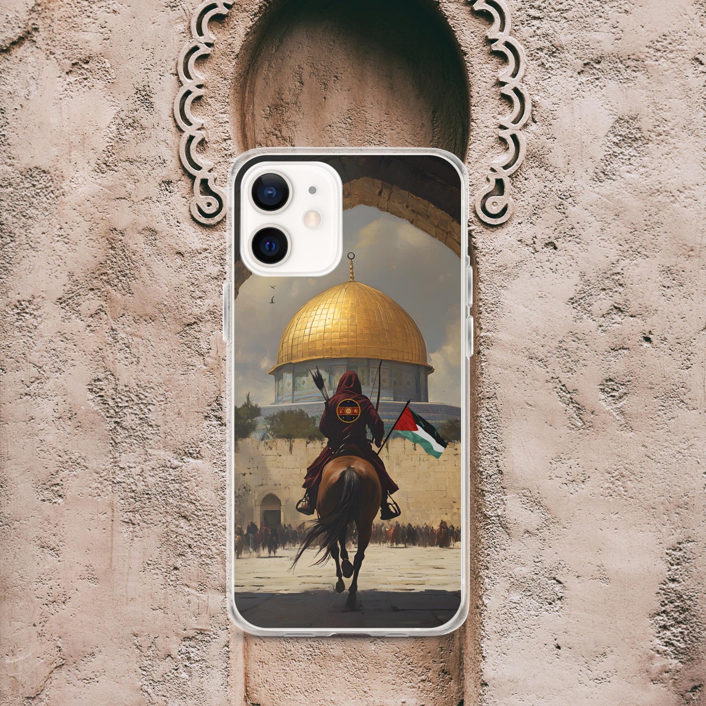 Horse Archer at the Dome - Clear Case for iPhone®