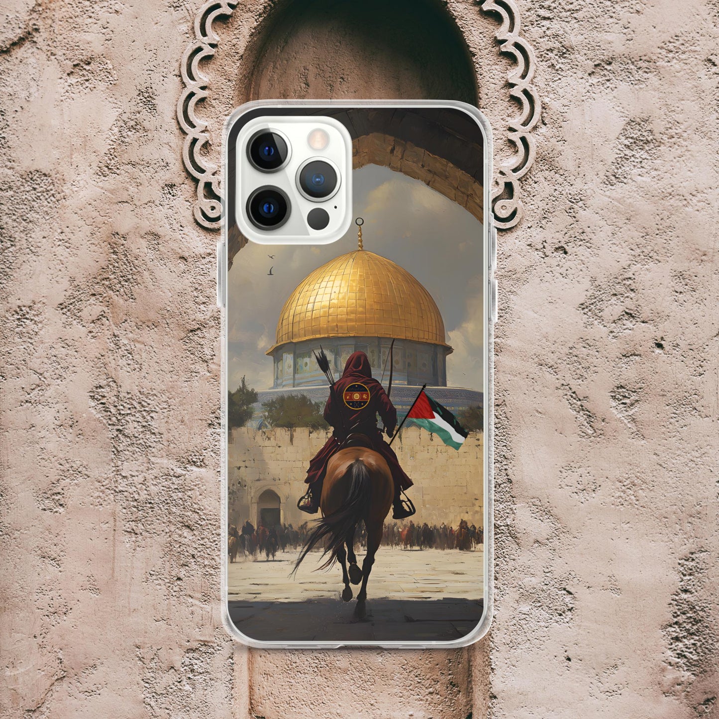 Horse Archer at the Dome - Clear Case for iPhone®