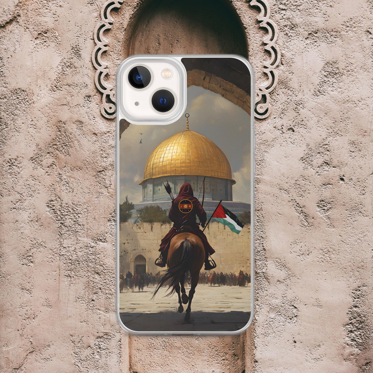 Horse Archer at the Dome - Clear Case for iPhone®