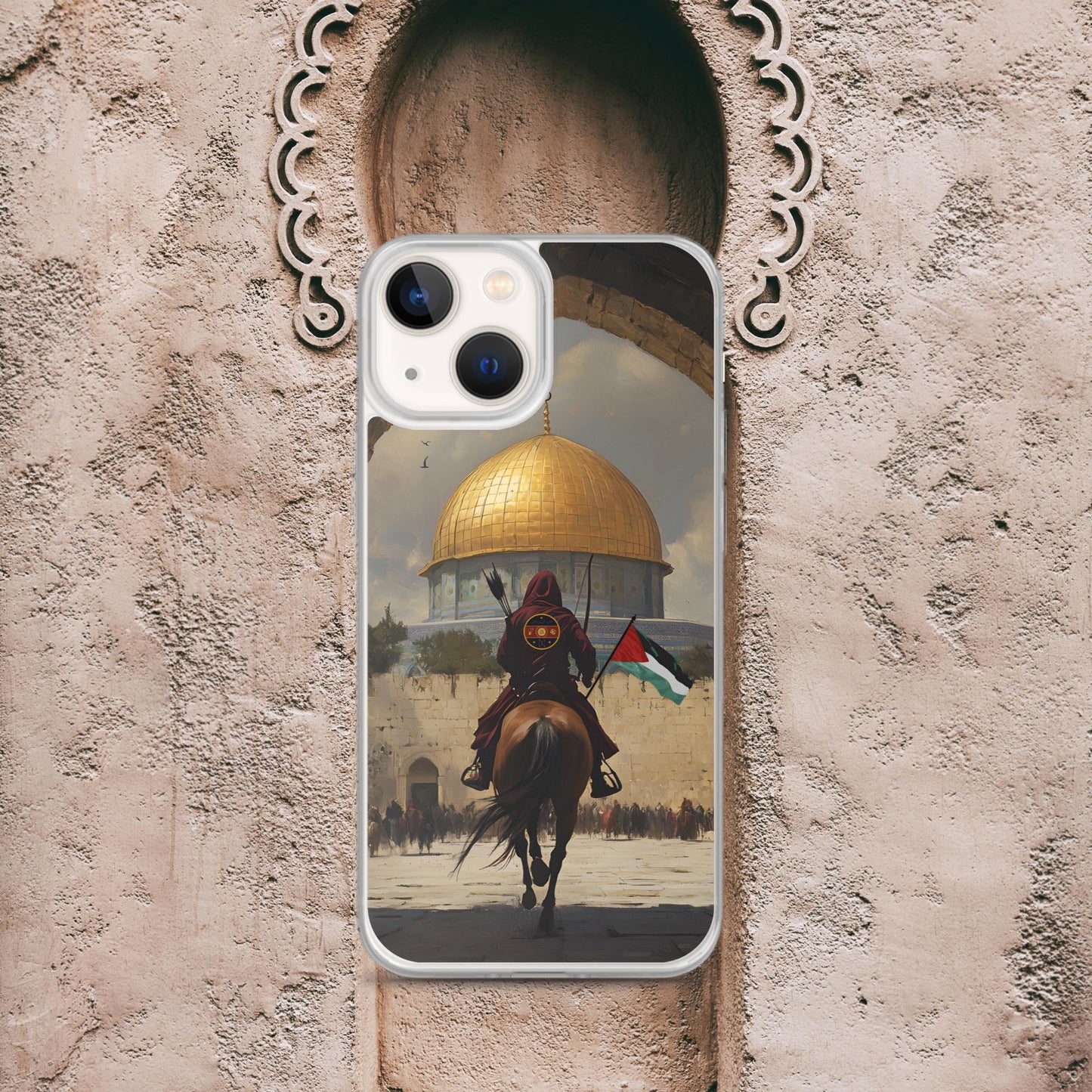 Horse Archer at the Dome - Clear Case for iPhone®