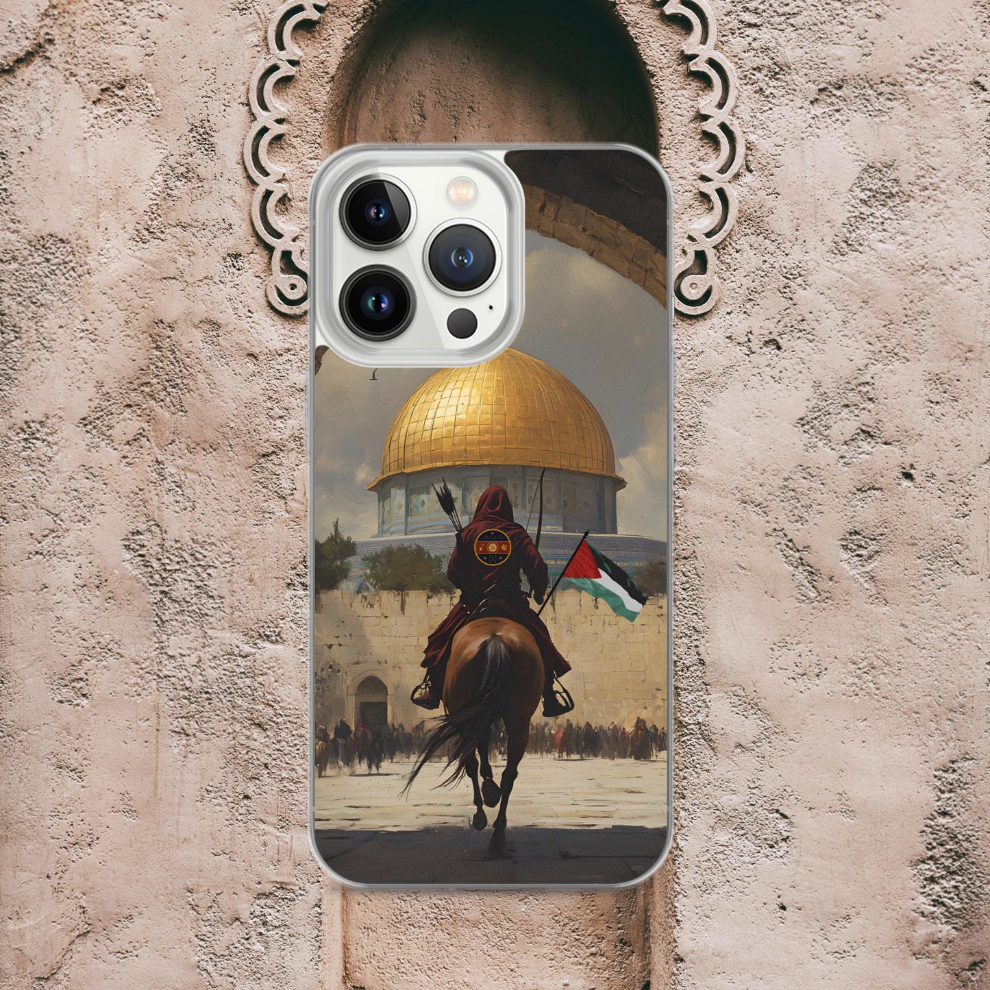 Horse Archer at the Dome - Clear Case for iPhone®
