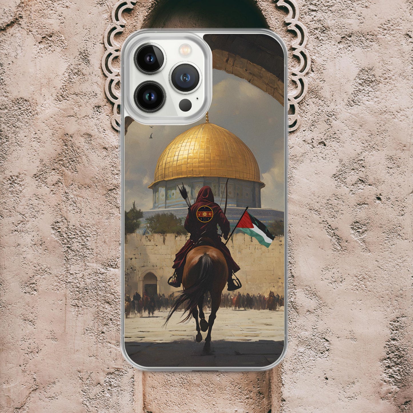 Horse Archer at the Dome - Clear Case for iPhone®