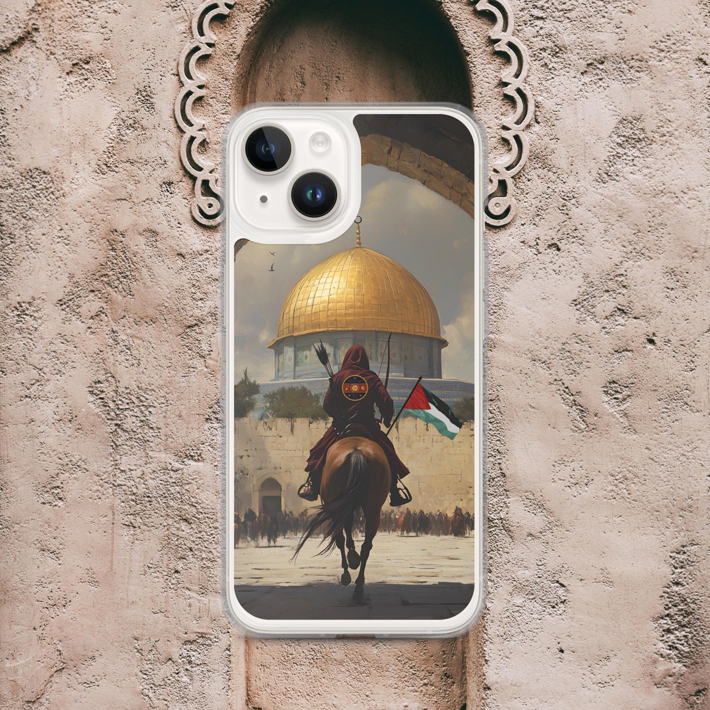 Horse Archer at the Dome - Clear Case for iPhone®