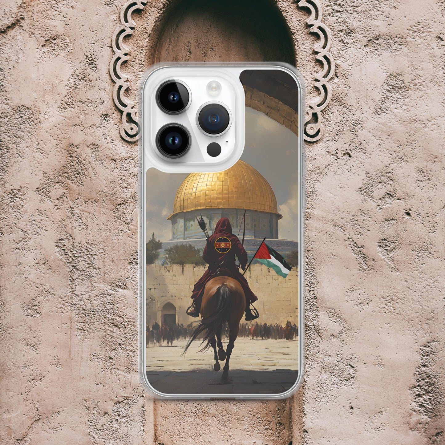 Horse Archer at the Dome - Clear Case for iPhone®
