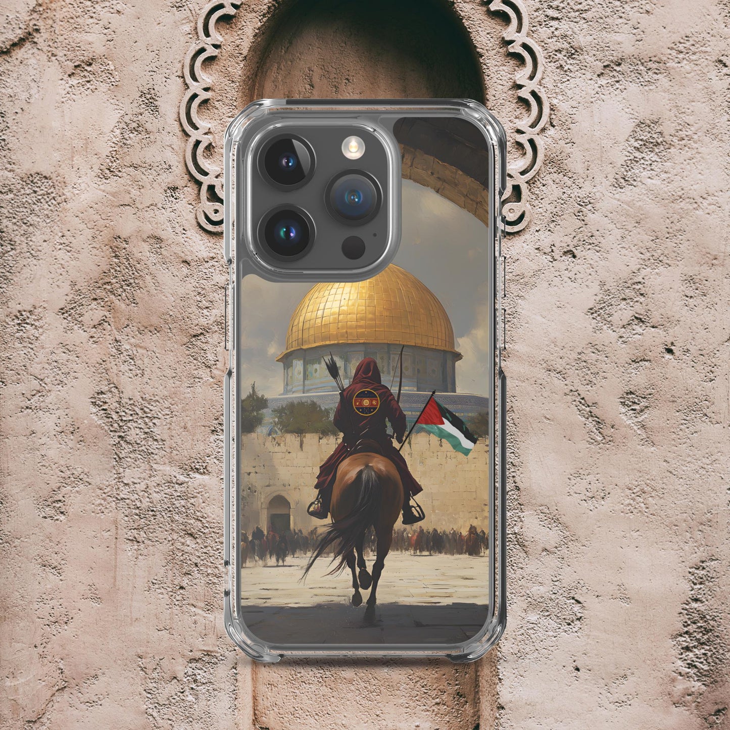 Horse Archer at the Dome - Clear Case for iPhone®