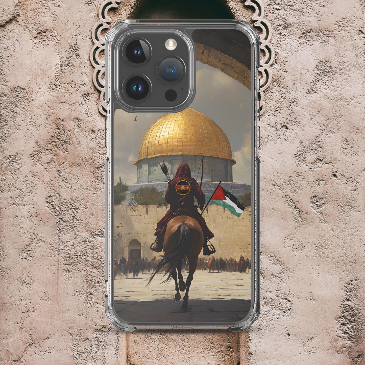 Horse Archer at the Dome - Clear Case for iPhone®