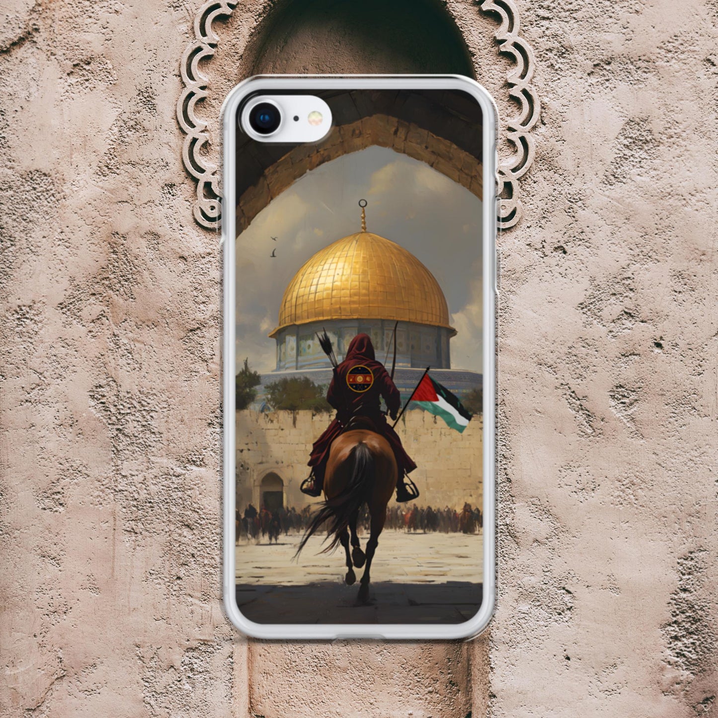 Horse Archer at the Dome - Clear Case for iPhone®