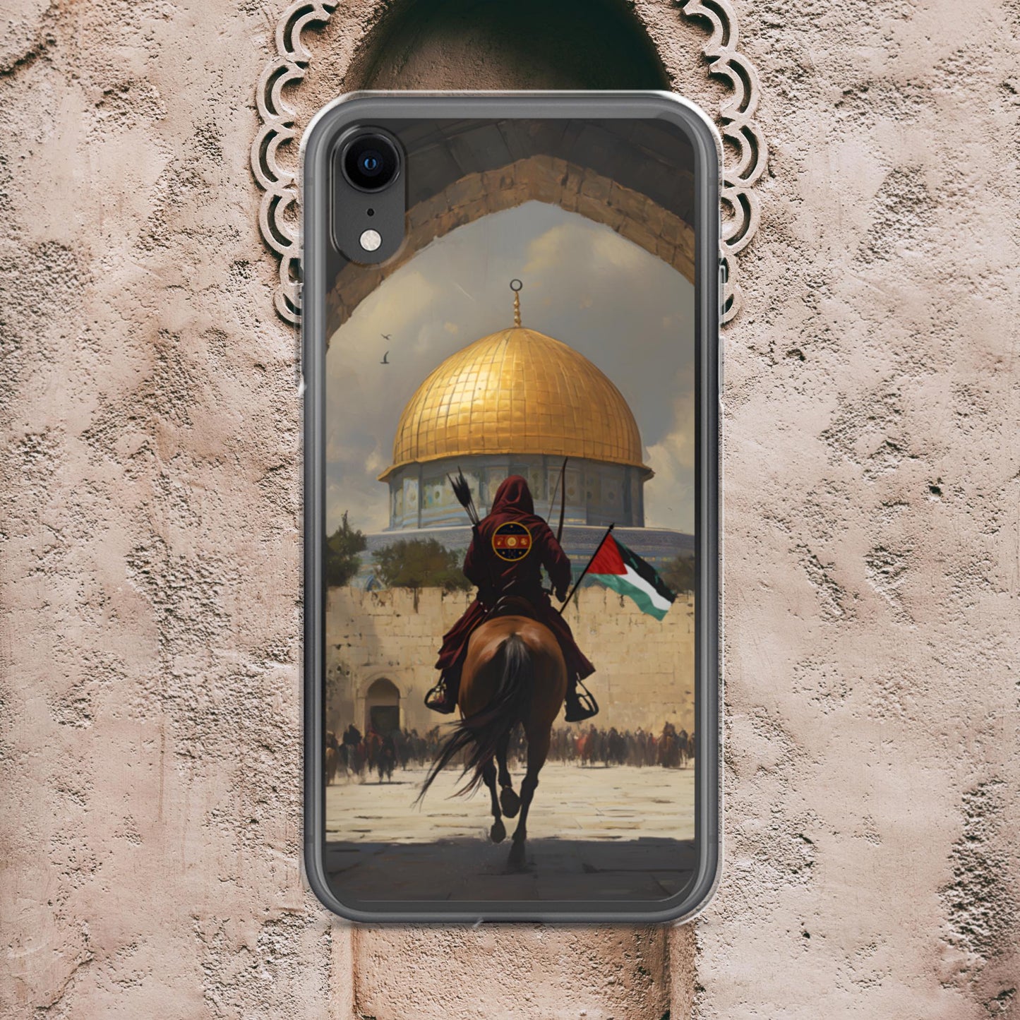 Horse Archer at the Dome - Clear Case for iPhone®