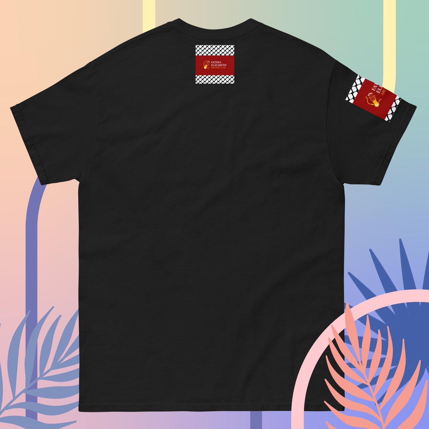 Palestine Flag T-Shirt by Fatima Elizabeth Archery Club - Unite in Style
