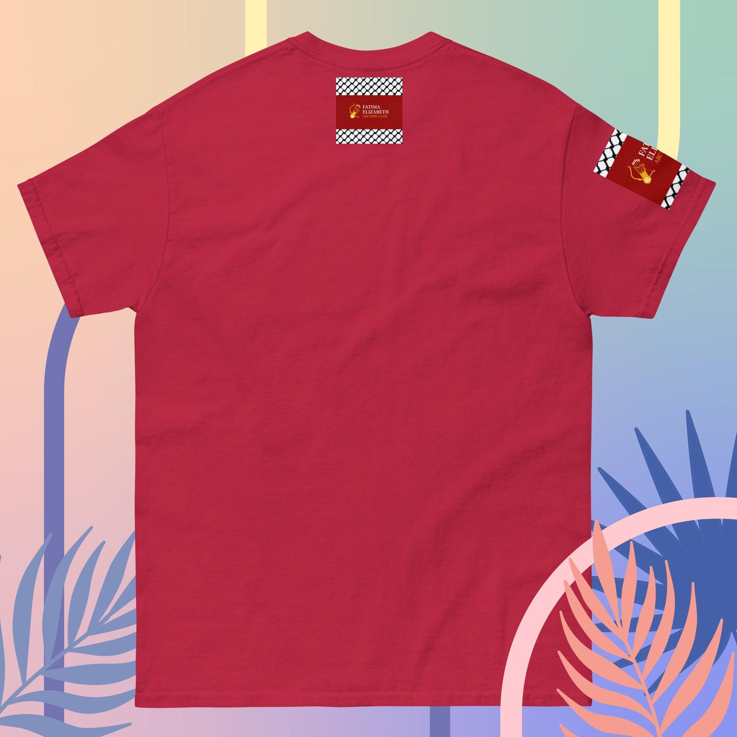 Palestine Flag T-Shirt by Fatima Elizabeth Archery Club - Unite in Style