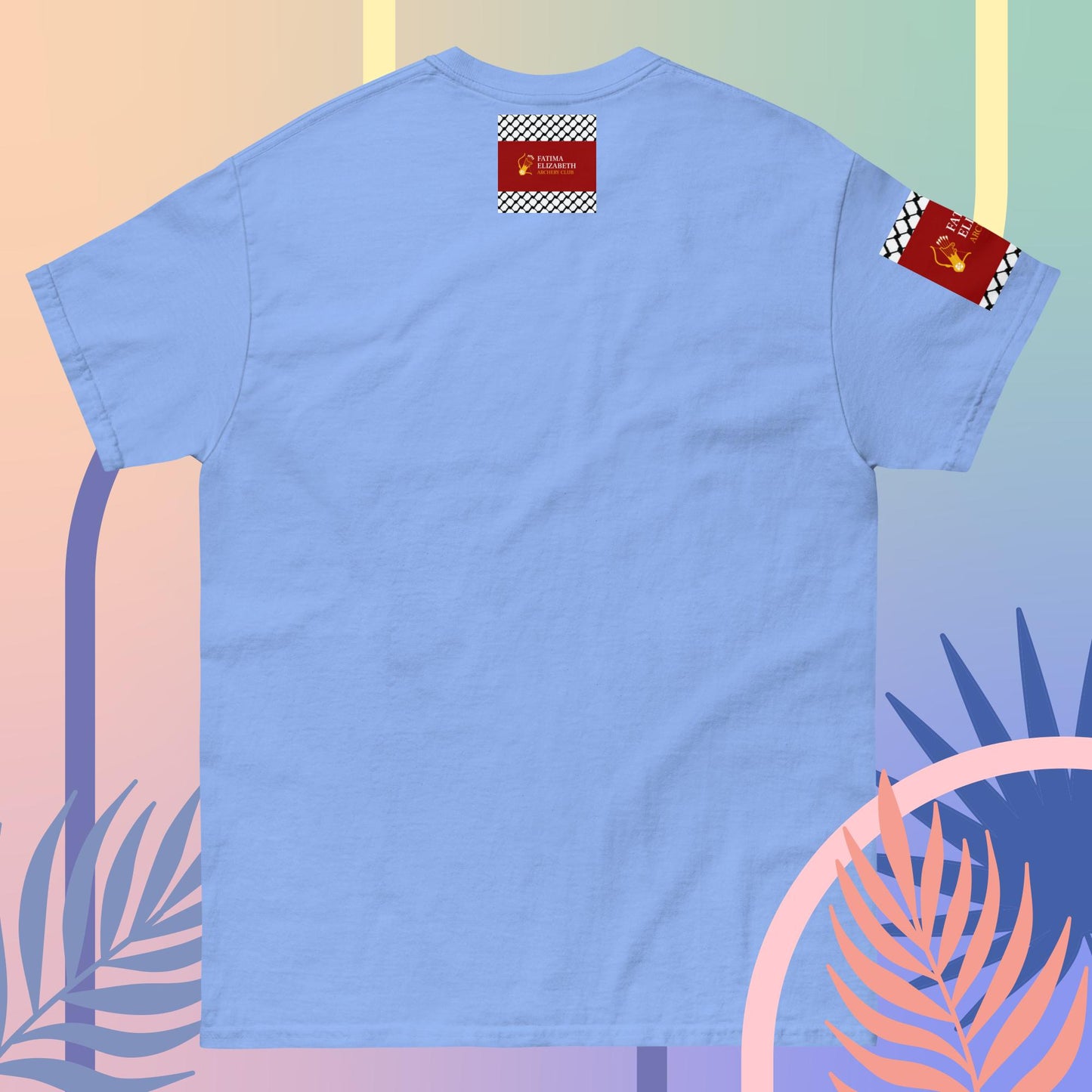 Palestine Flag T-Shirt by Fatima Elizabeth Archery Club - Unite in Style