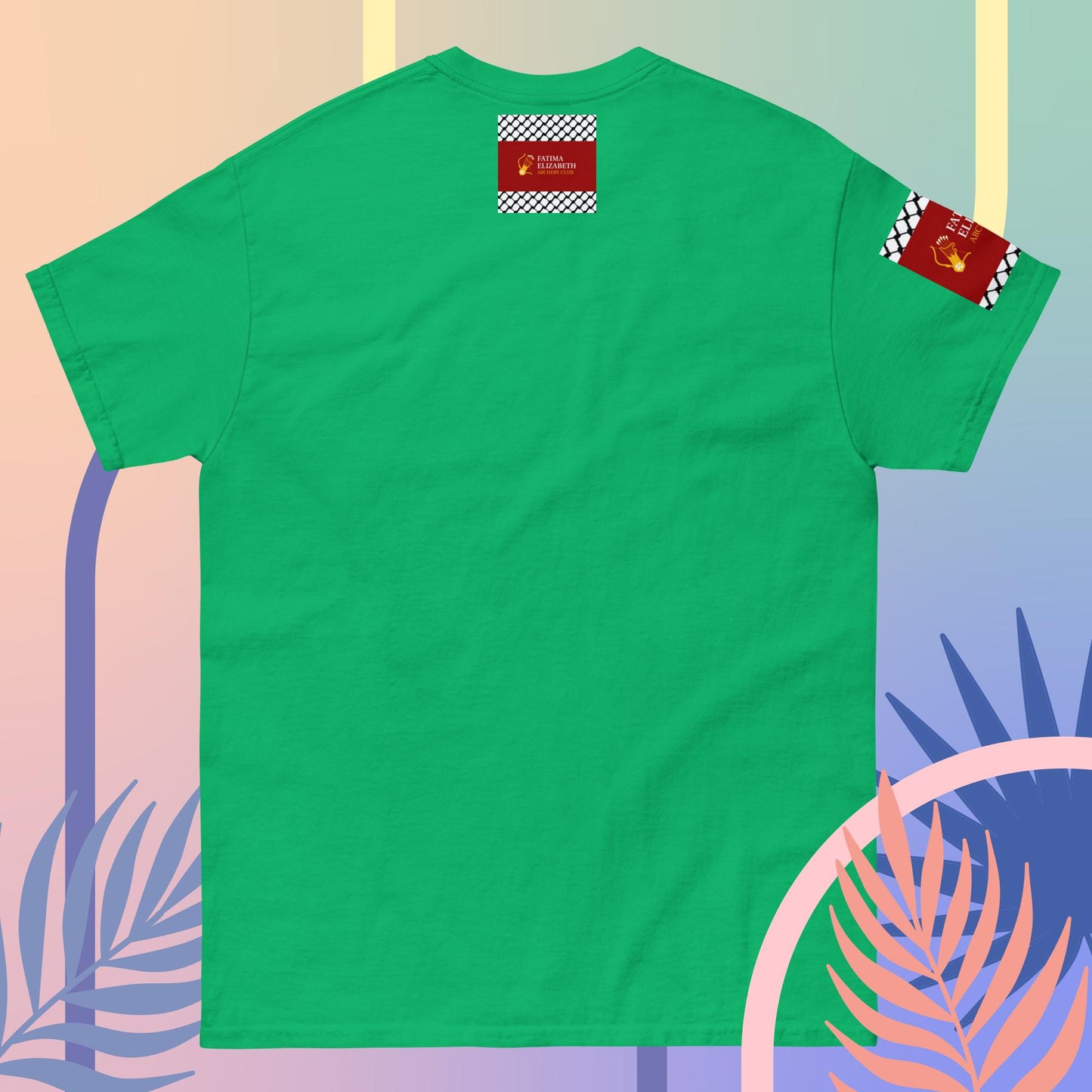 Palestine Flag T-Shirt by Fatima Elizabeth Archery Club - Unite in Style