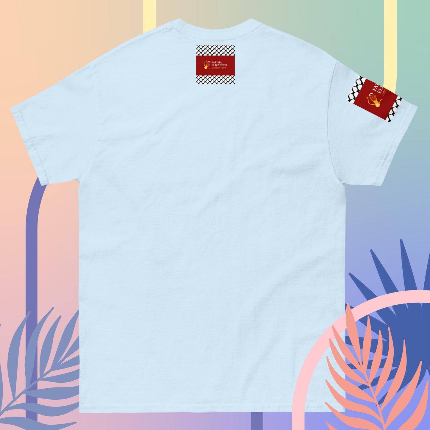 Palestine Flag T-Shirt by Fatima Elizabeth Archery Club - Unite in Style