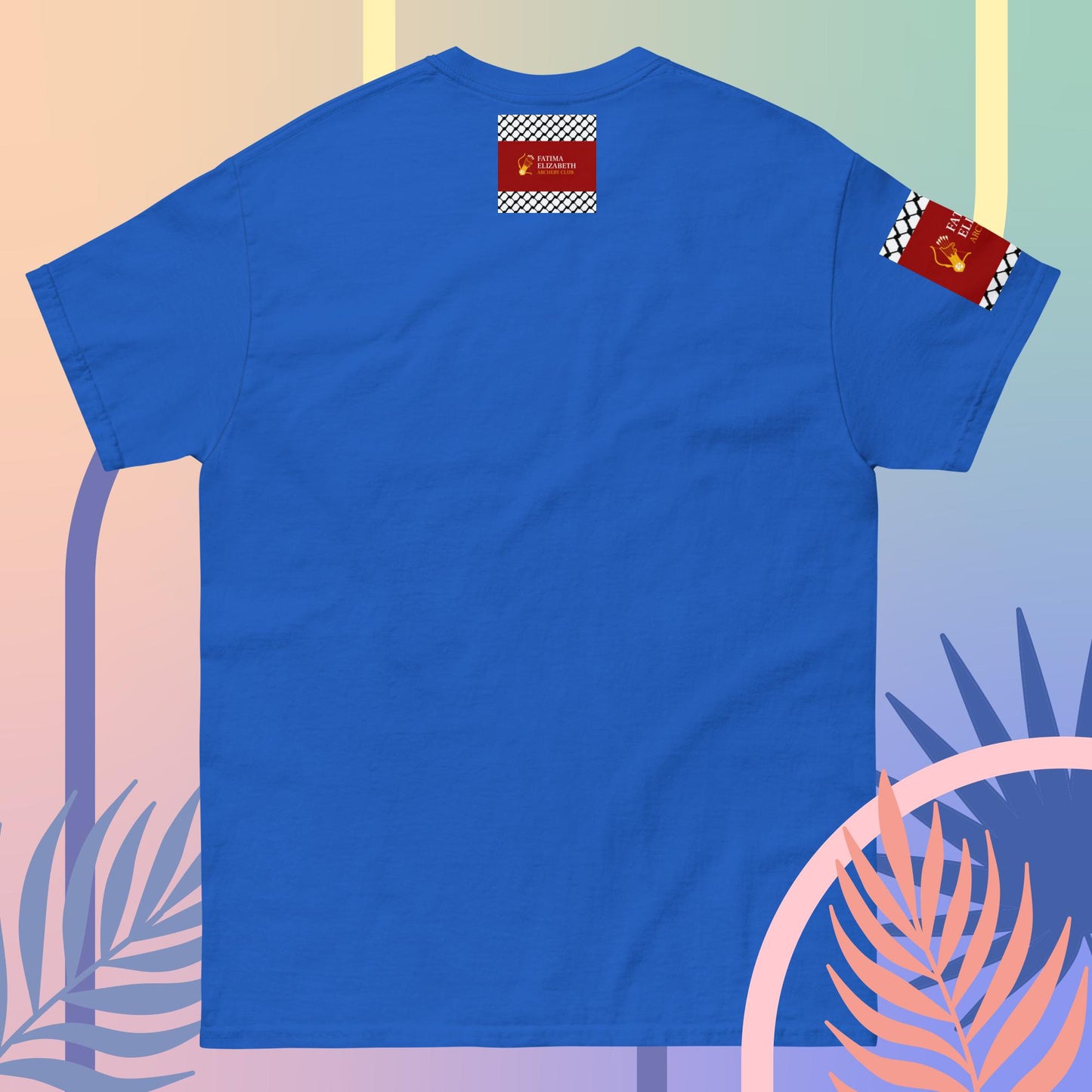 Palestine Flag T-Shirt by Fatima Elizabeth Archery Club - Unite in Style