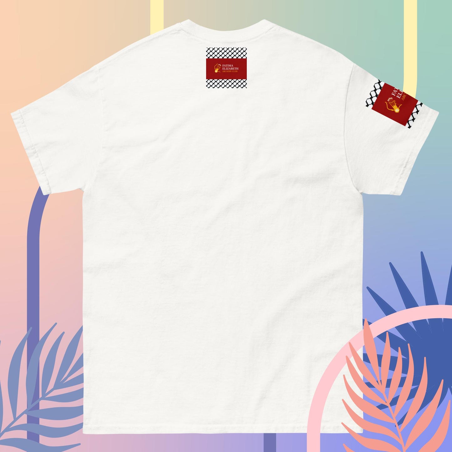Palestine Flag T-Shirt by Fatima Elizabeth Archery Club - Unite in Style